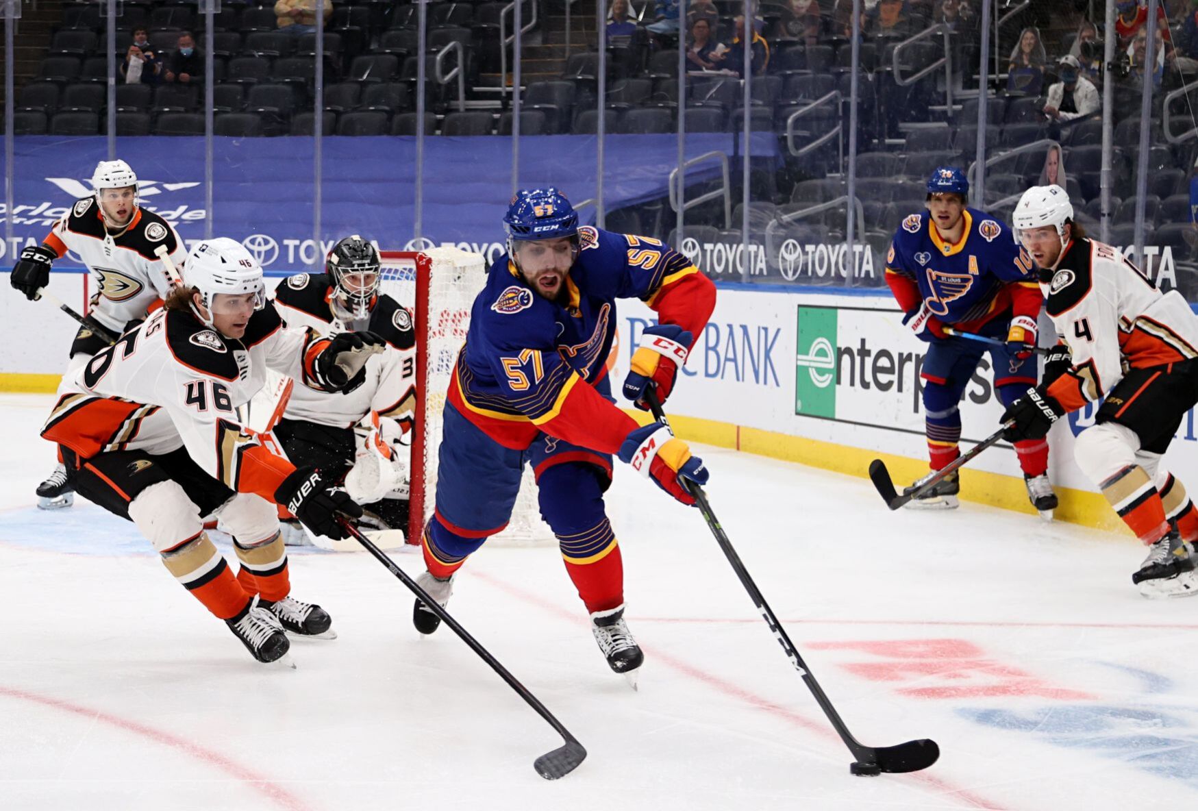 Anaheim Ducks vs St. Louis Blues